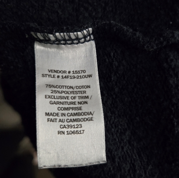 Vintage Northern Reflections Sweatshirt Blue Embroidered Birds in Heart Size L - Picture 4 of 5